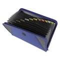 C-Line Products Zipper Expanding File, 13 Pocket, Blue 48105